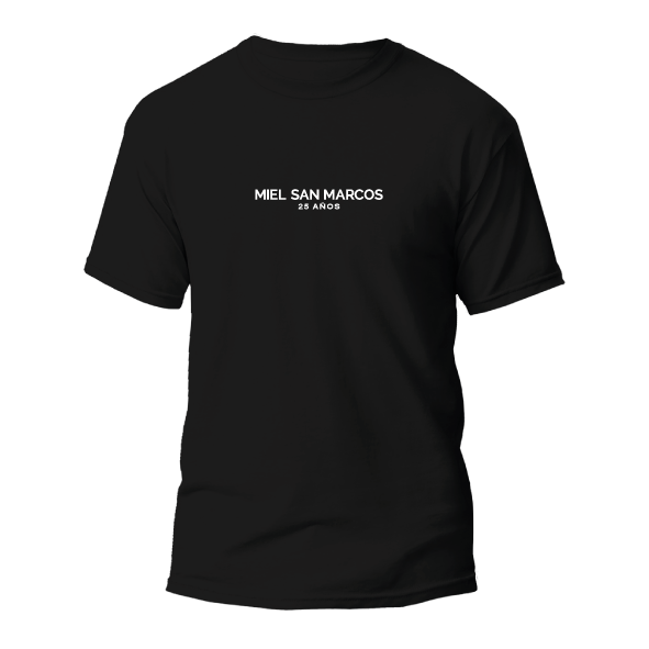 Playera Miel San Marcos 25 Anviersario - Corte Recto